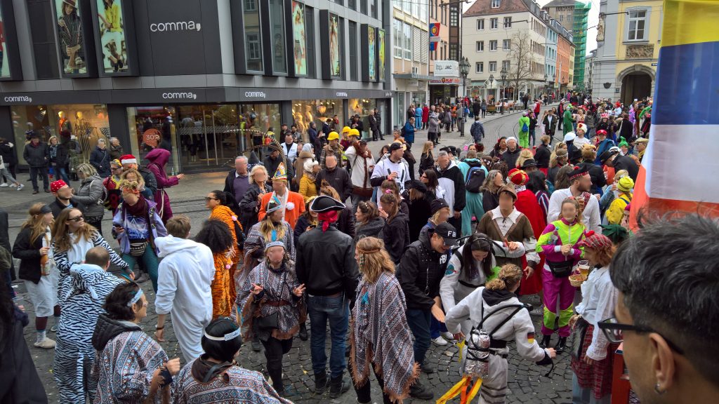Straßenkarneval in Würzburg | Foto: Robert Behrendt